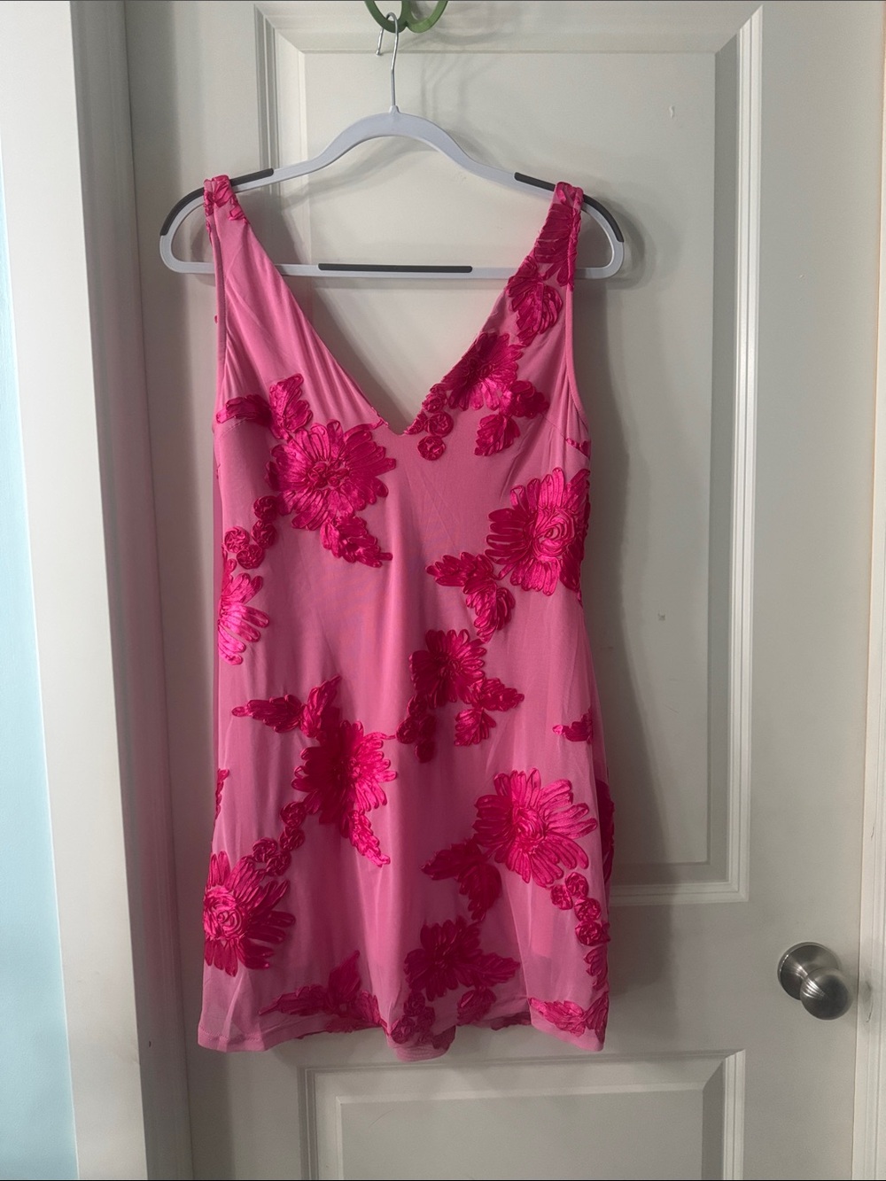 Pink Flower Dress
